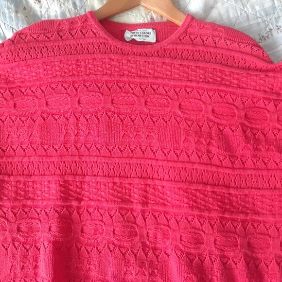 Vintage 90s United Colors of Benetton 100% Cotton Sweater - Picture 10 of 10